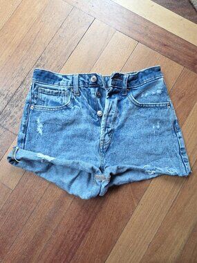 Target Denim Jean Cut Off Short Shorts Size Medium